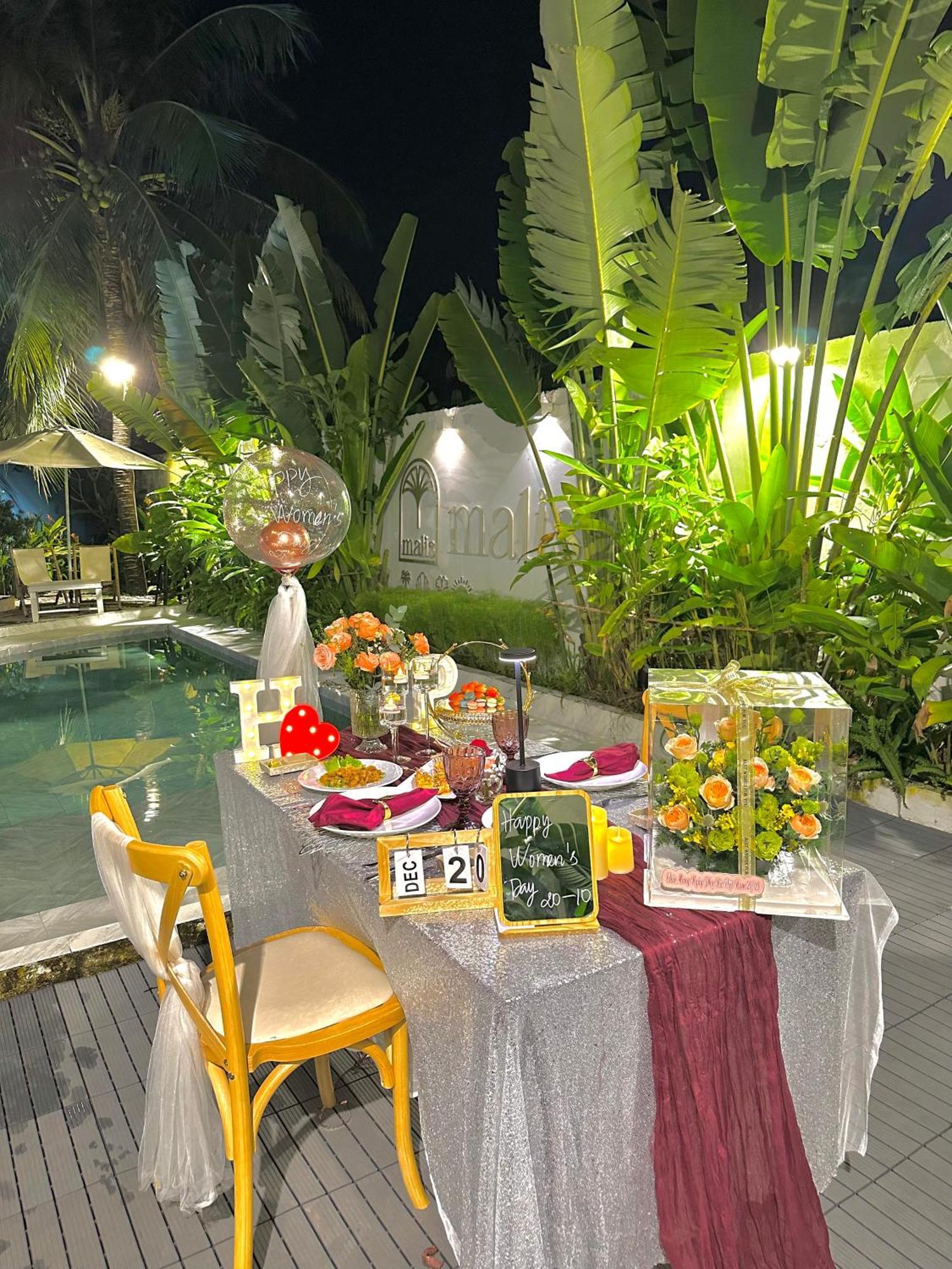 Malis Homestay Trà Vinh Eksteriør bilde
